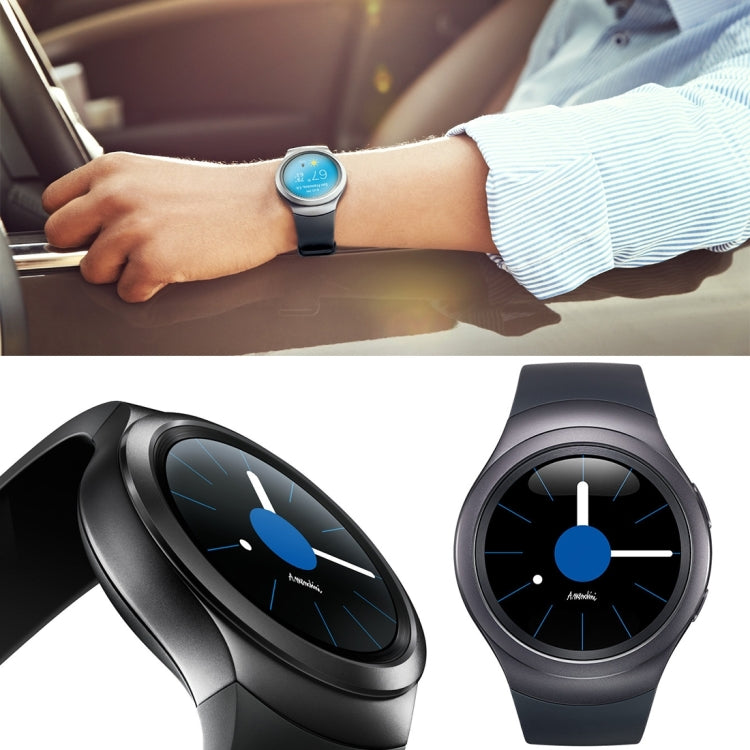 سوار ساعة من السيليكون بلون سادة لساعة Samsung Gear S2 Sport / Gear S2 Watch