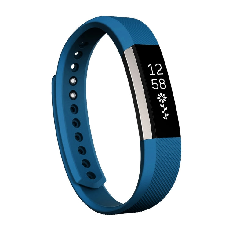 سوار ساعة Fitbit Alta من السيليكون المائل الملمس، مقاس كبير، الطول: حوالي 22 سم