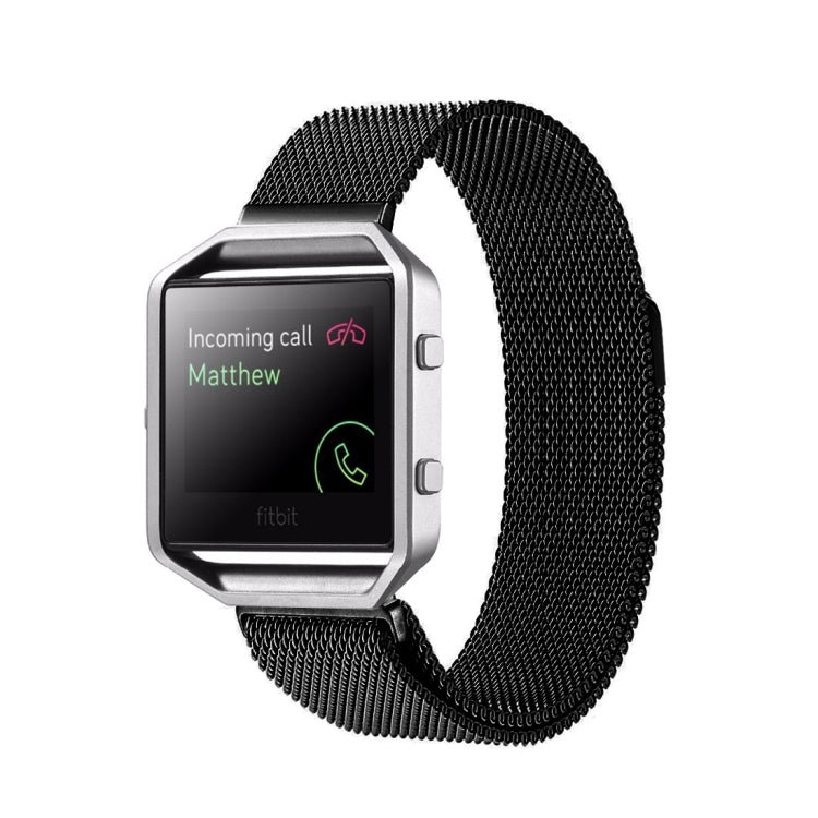 سوار ساعة Fitbit Blaze بقفل مغناطيسي من الفولاذ المقاوم للصدأ