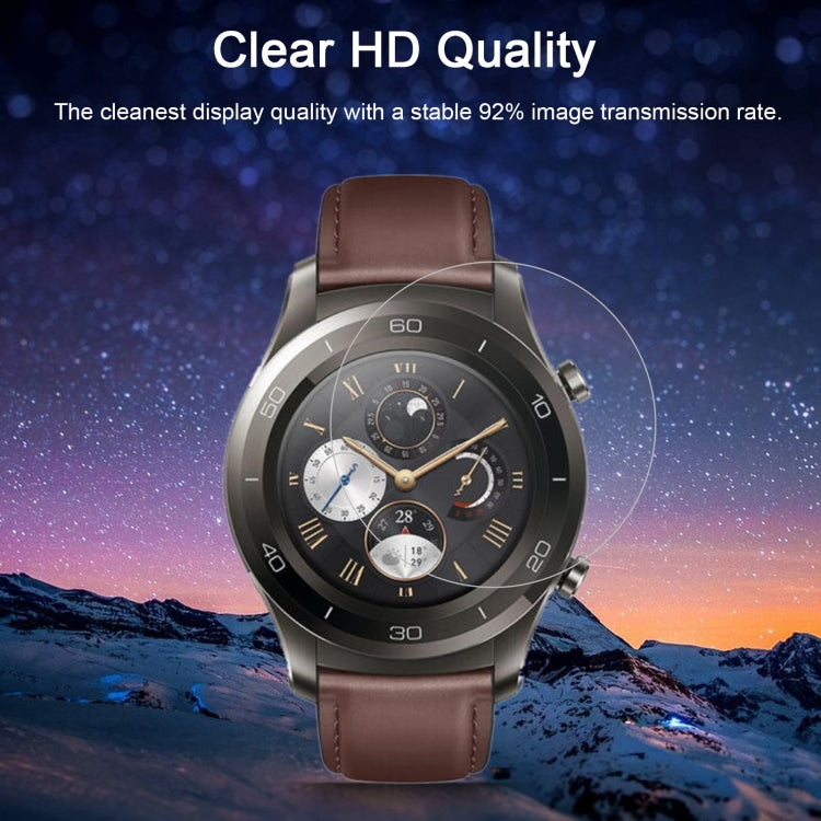 قطعتان من غطاء ENKAY Hat-Prince لساعة Huawei Watch 2 Pro الذكية، بسمك 0.2 مم، صلابة سطح 9H، 2.15D، طبقة شاشة زجاجية مقاومة للانفجار، لساعة Huawei Watch 2 Pro (قطعتان)