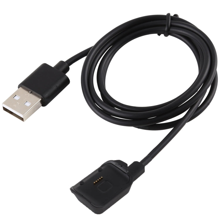 كابل شحن USB محمول بطول 1 متر لساعة سامسونج جير لايف R382، مناسب لساعة سامسونج R382