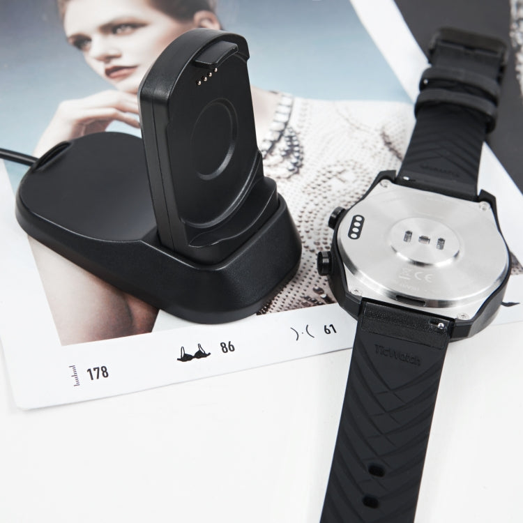 قاعدة شحن مغناطيسية عمودية USB بديلة للساعة الذكية لـ Ticwatch Pro 2020 / Ticwatch Pro