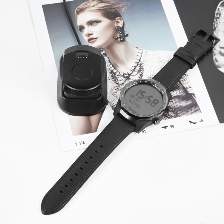 قاعدة شحن مغناطيسية عمودية USB بديلة للساعة الذكية لـ Ticwatch Pro 2020 / Ticwatch Pro
