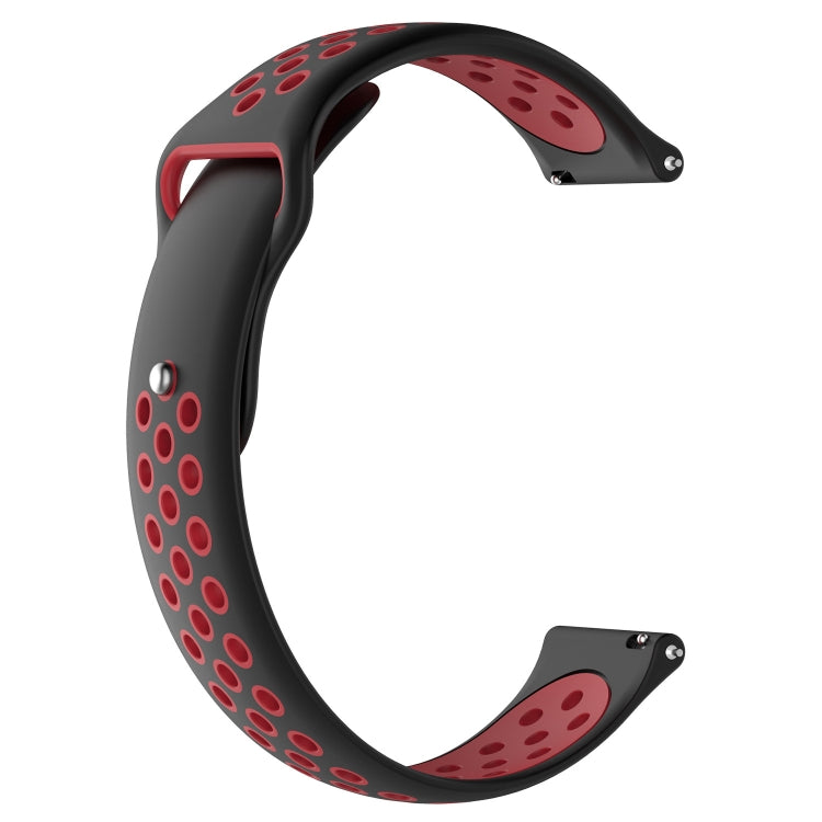سوار ساعة مزدوج اللون لساعة Galaxy S3 Ticwatch Pro