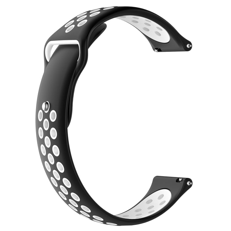 سوار ساعة مزدوج اللون لساعة Galaxy S3 Ticwatch Pro