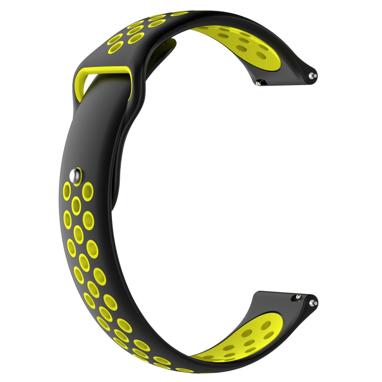 سوار ساعة مزدوج اللون لساعة Galaxy S3 Ticwatch Pro