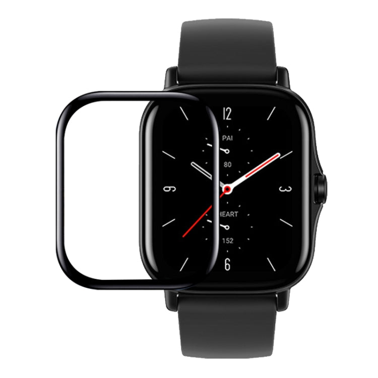 واقي شاشة ناعم من مادة مركبة ثلاثية الأبعاد منحنية لهاتف Huami Amazfit GTS 2، لهاتف Huami Amazfit GTS 2