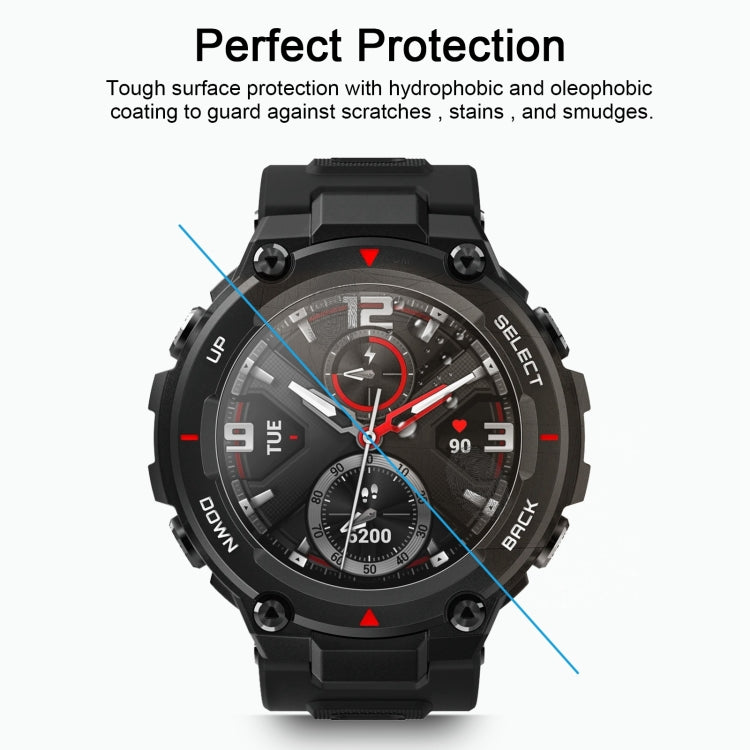 واقي شاشة من الزجاج المقوى 2.5D 9H لهاتف Huami Amazfit T-Rex بسمك 0.26 مم، لهاتف Huami Amazfit T-Rex