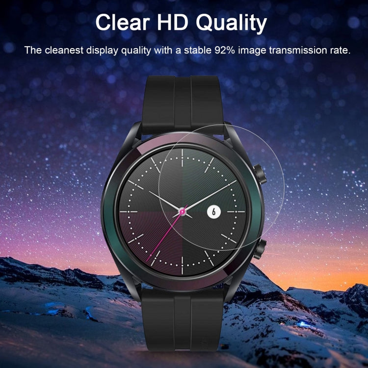 واقي شاشة من الزجاج المقوى 2.5D 9H لهاتف Huawei Watch GT Elegant مقاس 0.26 مم، لهاتف Huawei Watch GT Elegant