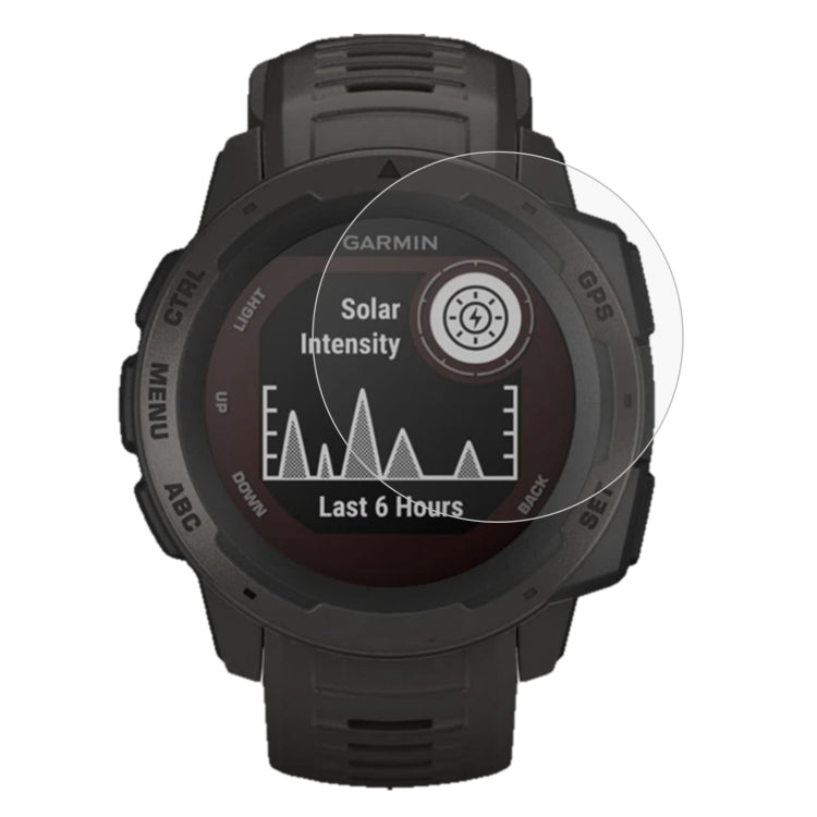 واقي شاشة من الزجاج المقوى 2.5D 9H لجهاز Garmin Instinct بسمك 0.26 مم، لجهاز Garmin Instinct