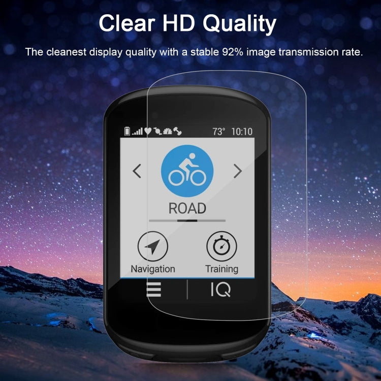 واقي شاشة من الزجاج المقوى 2.5D 9H لجهاز Garmin Edge 830 بسمك 0.26 مم، مناسب لجهاز Garmin Edge 830