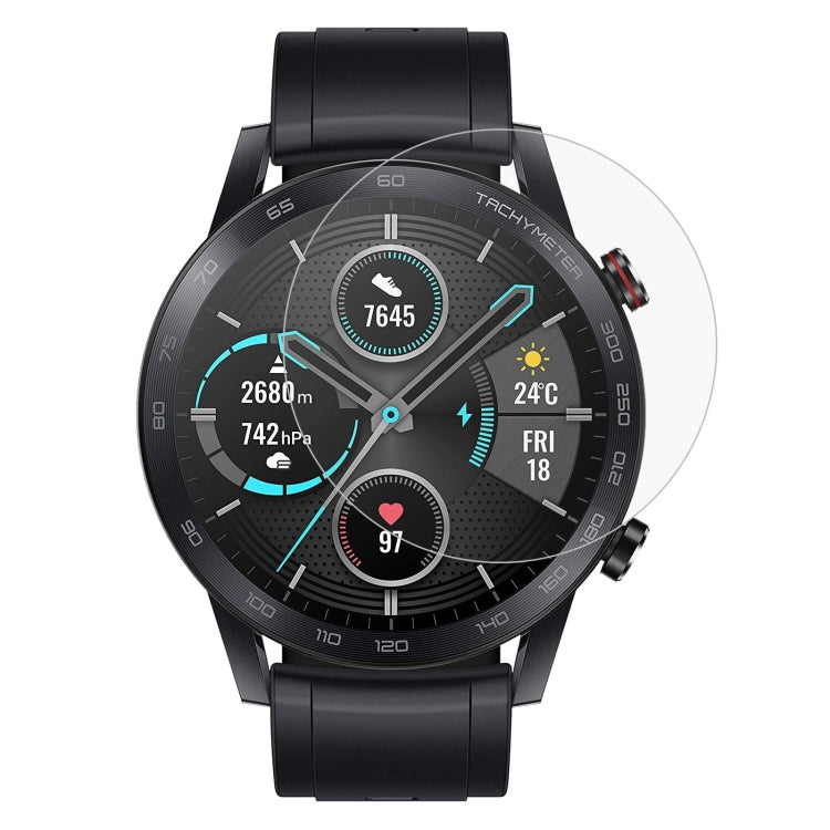 واقي شاشة من الزجاج المقوى 2.5D 9H لهاتف Huawei Honor Magic Watch2 بسمك 0.26 مم، لهاتف Huawei Honor Magic Watch2