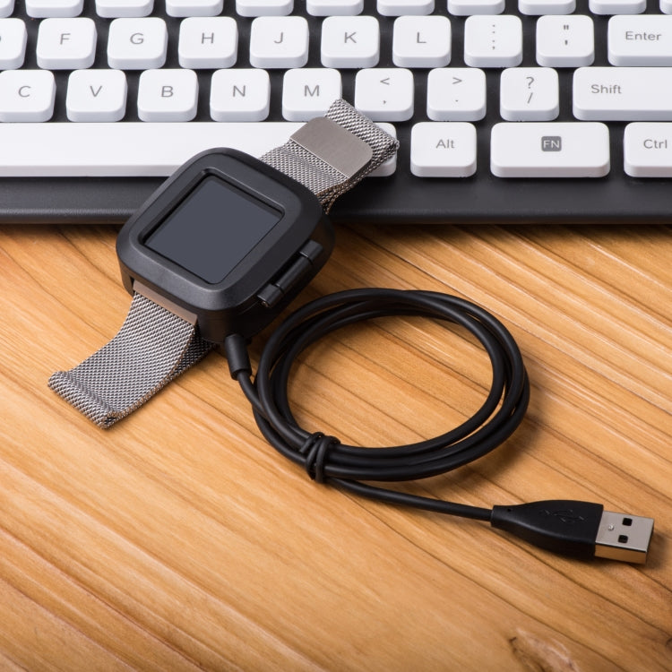 كابل شاحن USB لساعة Fitbit Versa 2 الذكية، الطول: 90 سم