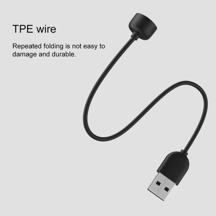 كابل شحن USB مغناطيسي أصلي من شاومي لسوار شاومي مي باند 5 / 6 / 7، شاومي الأصلي لسوار شاومي مي باند 5 / 6 / 7