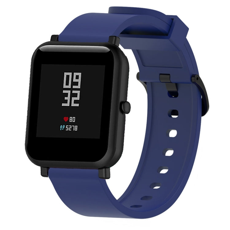 سوار رياضي من السيليكون اللامع لساعة Huami Amazfit Bip Lite الإصدار 20 مم