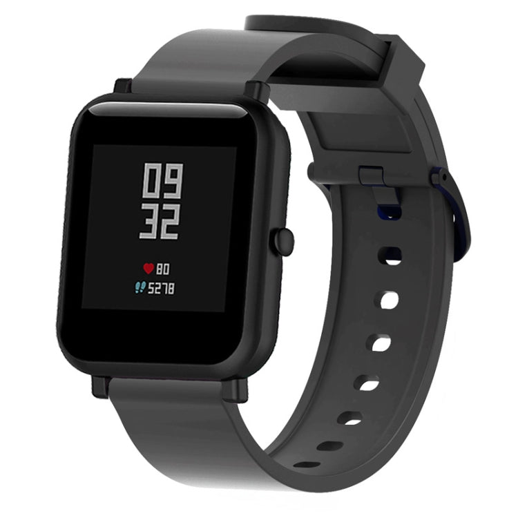 سوار رياضي من السيليكون اللامع لساعة Huami Amazfit Bip Lite الإصدار 20 مم