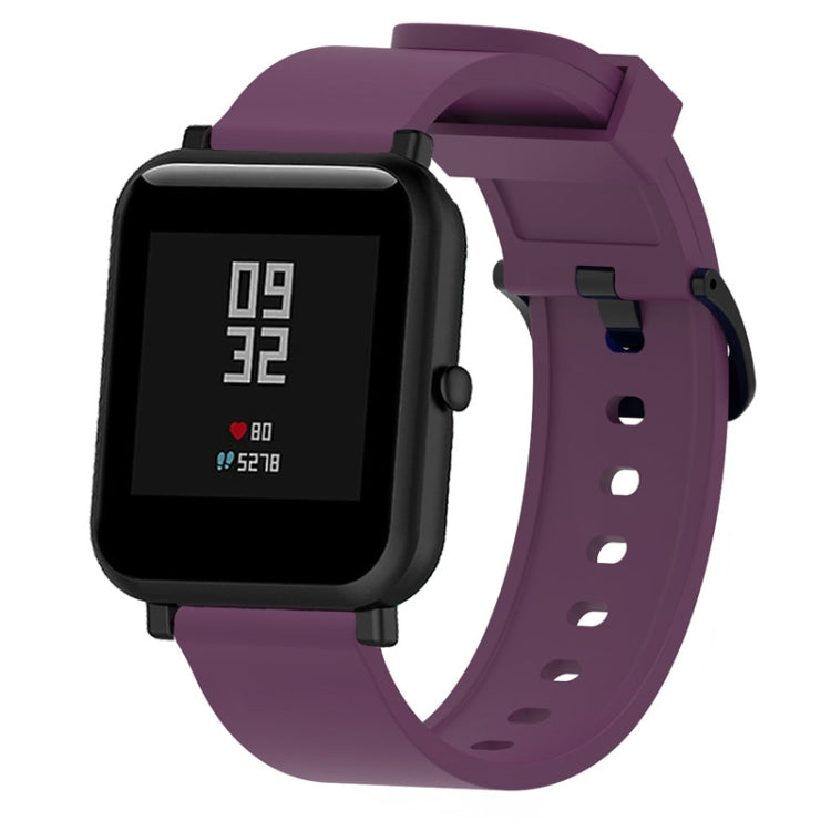 سوار رياضي من السيليكون اللامع لساعة Huami Amazfit Bip Lite الإصدار 20 مم