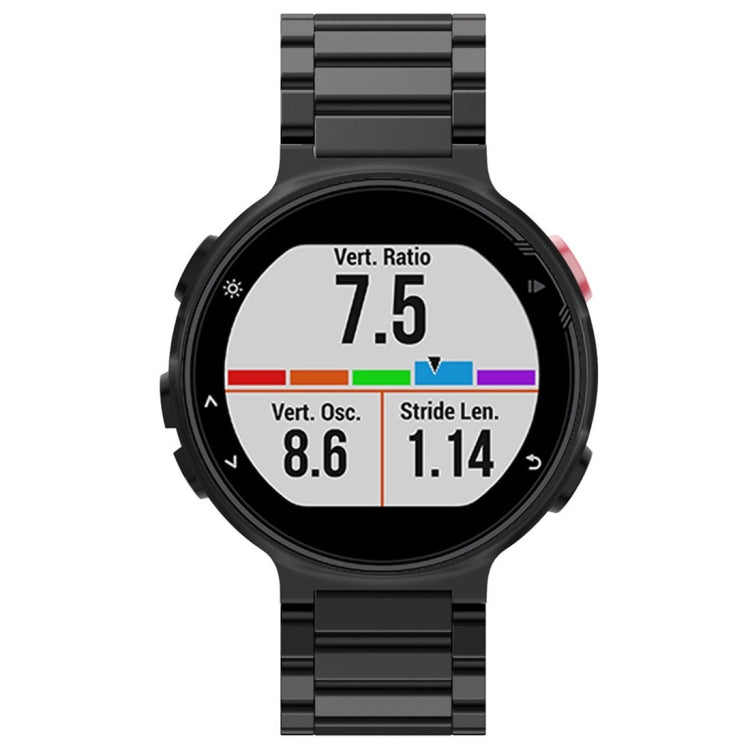 سوار ساعة ذكية عالمي بثلاثة شرائط فولاذية لساعة Garmin Forerunner 220 / 230 / 235 / 630 / 620 / 735