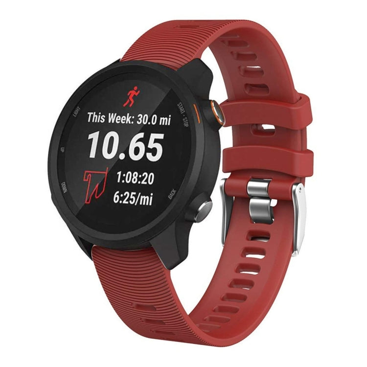 سوار سيليكون للساعة الذكية Garmin Forerunner 245