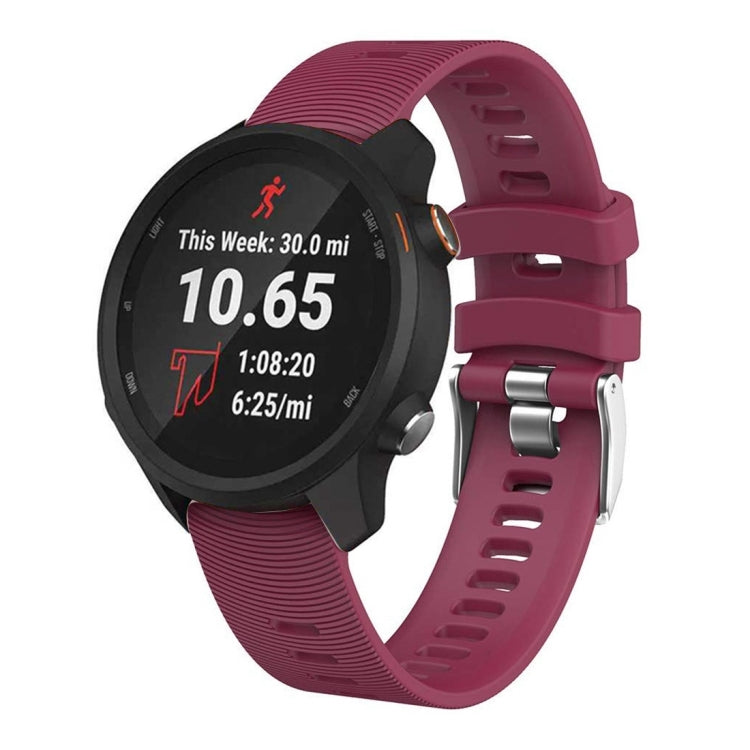 سوار سيليكون للساعة الذكية Garmin Forerunner 245