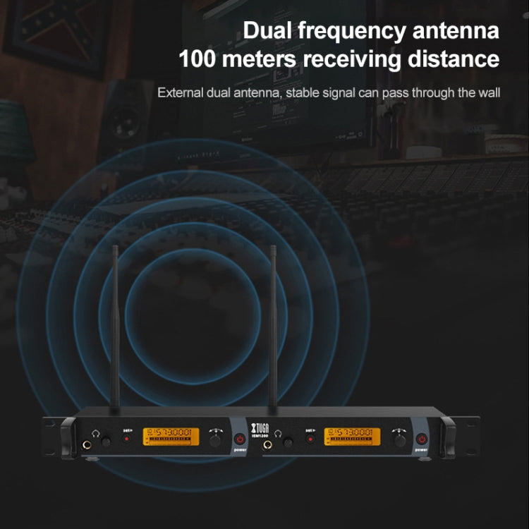 جهاز إرسال لاسلكي XTUGA IEM1200، 6 قطع، نظام مراقبة داخل الأذن، جهاز إرسال 6 قطع، حزمة جسمية