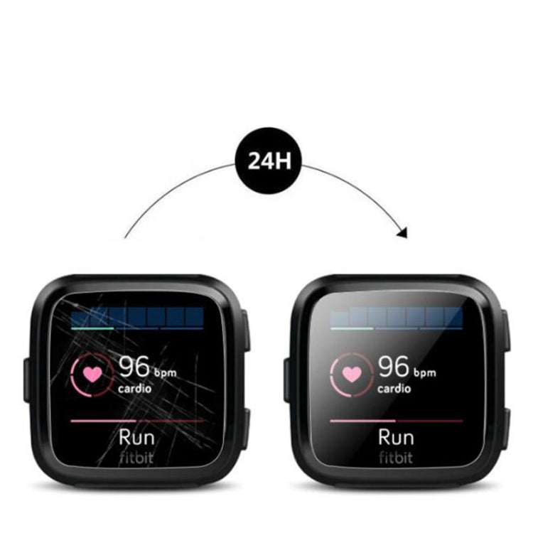 5 قطع من غلاف شاشة ناعم مقاوم للانفجار من مادة TPU لساعة Fitbit Versa 3 / Sense، لساعة Fitbit Versa 3