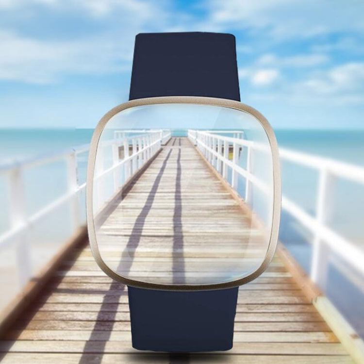 5 قطع من غلاف شاشة ناعم مقاوم للانفجار من مادة TPU لساعة Fitbit Versa 3 / Sense، لساعة Fitbit Versa 3