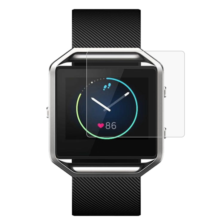 قطعتان من غطاء ENKAY Hat-Prince لساعة Fitbit Blaze الذكية بسمك 0.2 مم، صلابة السطح 9H، 2.15D، طبقة شاشة زجاجية مقسّاة مقاومة للانفجار