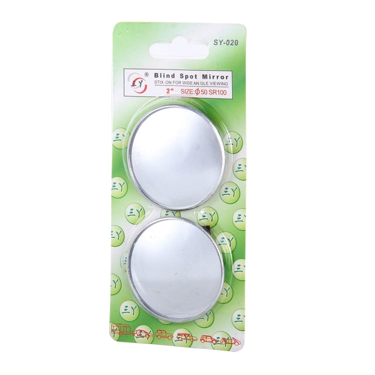 SY-020 Car Blind Spot Rear View Wide Angle Mirror, Diameter: 5cm, 5cm Rear View Wide Angle Mirror
