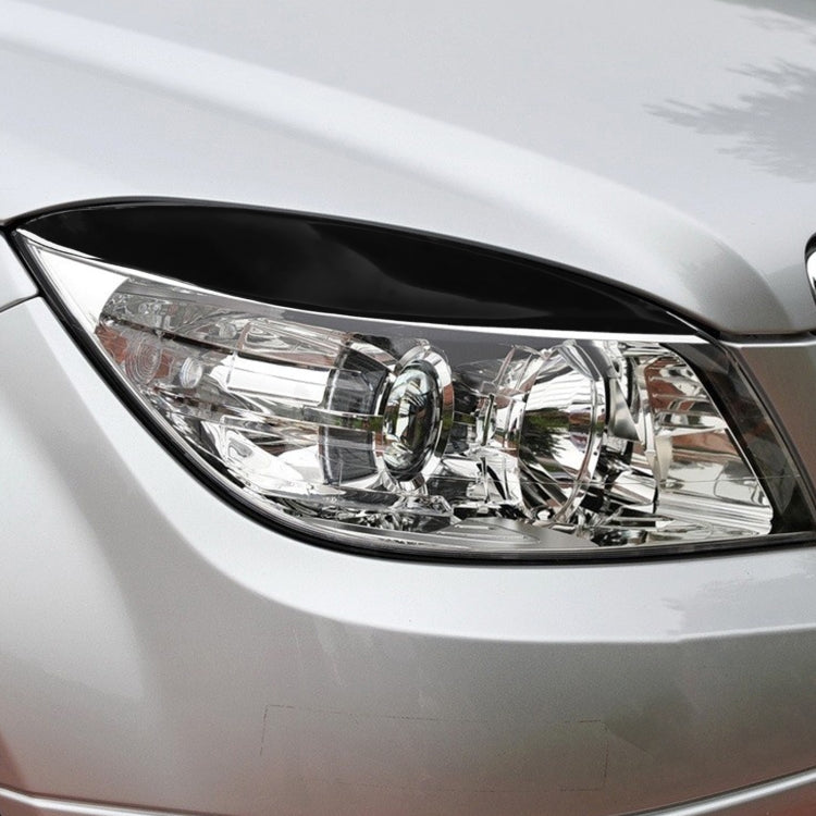 حاجب ضوء ABS للسيارة لسيارة مرسيدس بنز الفئة C W204/C180/C200/C260/C300/C350 2008-2011، لسيارة مرسيدس بنز الفئة C W204/C180/C200/C260/C300/C350 2008-2011