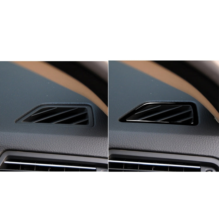 For BMW 5 Series F10 2011-2017 Car Instrument Air Outlet Decorative Sticker,Left Drive, Instrument Outlet, Left Drive