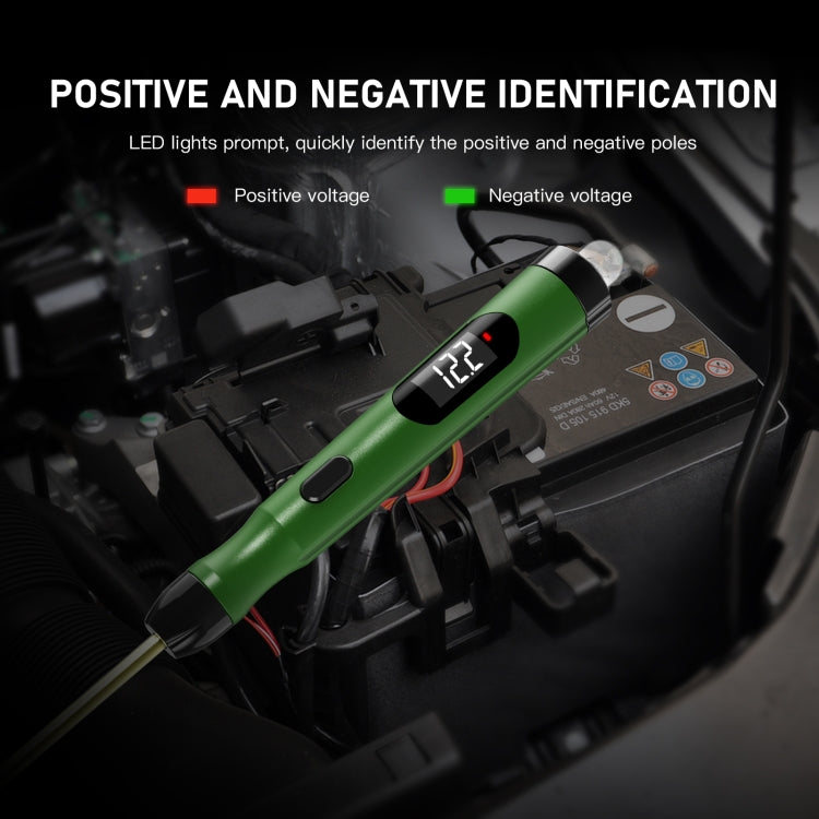TopDiag P50 Car Digital Display Positive Load Voltage Measuring Instrument with Light, TopDiag P50