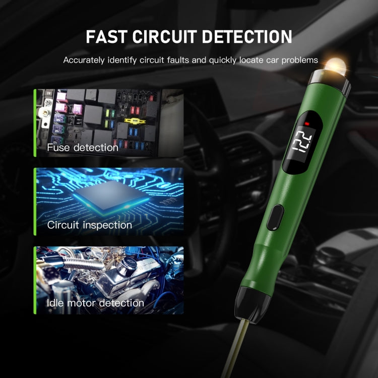 TopDiag P50 Car Digital Display Positive Load Voltage Measuring Instrument with Light, TopDiag P50