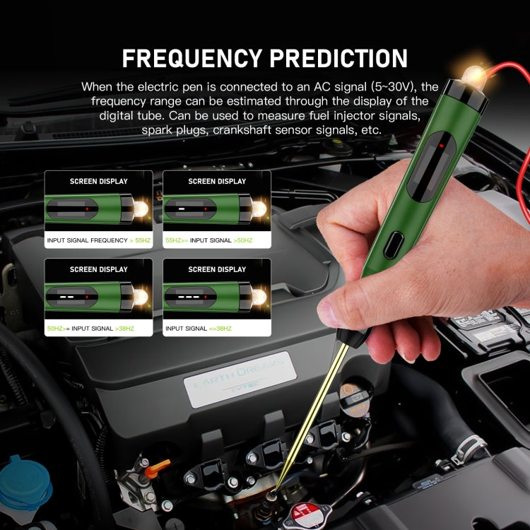 TopDiag P50 Car Digital Display Positive Load Voltage Measuring Instrument with Light, TopDiag P50