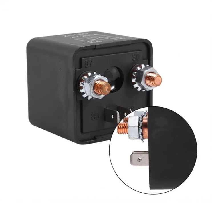 12V 200A Car Start Relay with Accessories, 12V