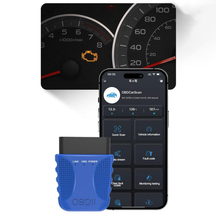 V30 Car OBD2 ELM327 Bluetooth Connection Fault Diagnosis Instrument, OBD2 ELM327