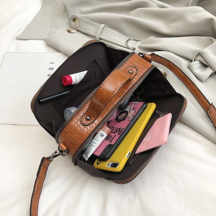 Casual PU Shoulder Bag Ladies Handbag Messenger Bag