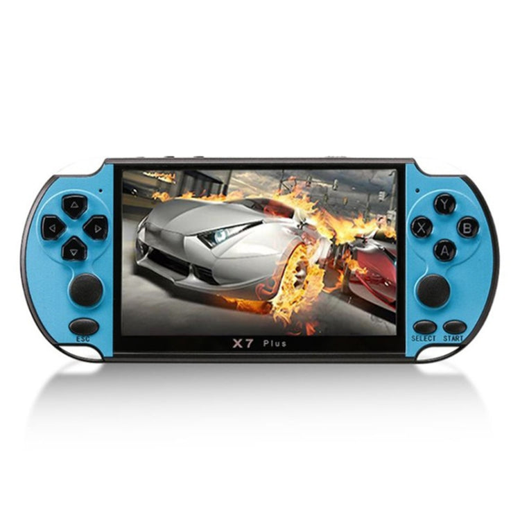 وحدة تحكم ألعاب محمولة X7 Plus Retro Classic Games بشاشة عالية الدقة مقاس 5.1 بوصة وذاكرة 8 جيجابايت، تدعم MP4 / ebook، X7 Plus (أصفر + أحمر)، X7 Plus (أصفر)، X7 Plus (أزرق + أحمر)، X7 Plus (أزرق)، X7 Plus (أحمر)