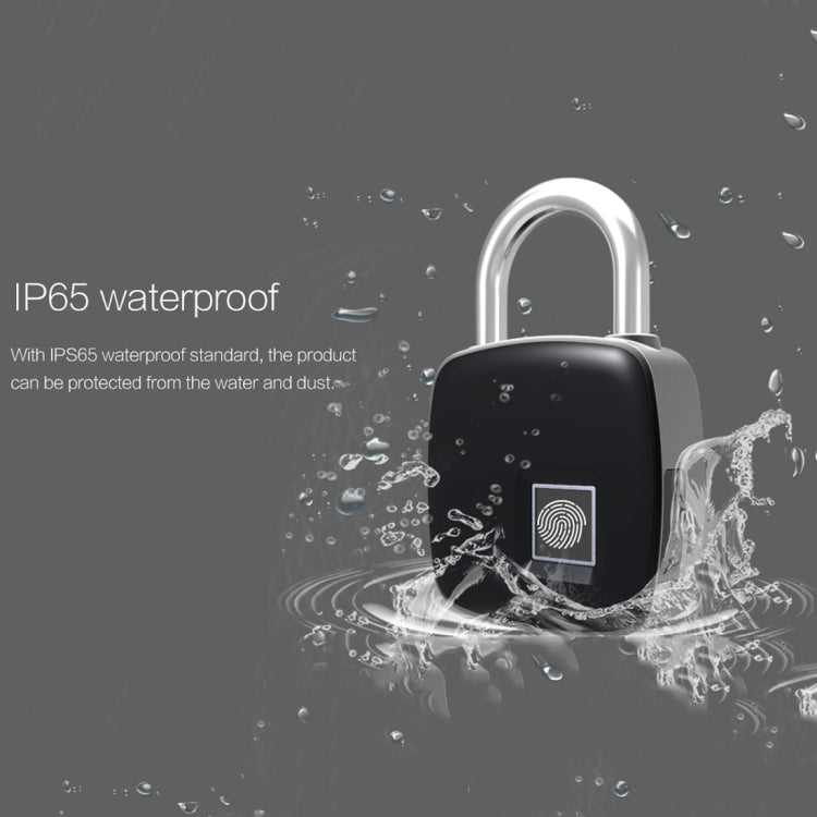 Anytek P3 Against Theft Non-password Electrically Intelligent Fingerprint Padlock, P3