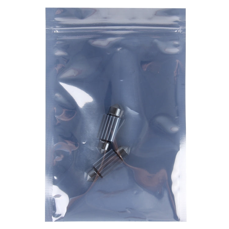2 PCS 41mm Festoon 3W 300LM White Light 8 LED 3528 SMD Canbus Error-Free Car Reading Lamps, DC 12, 41mm