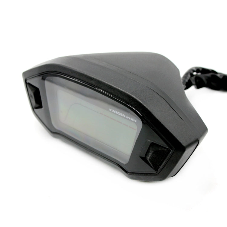 لوحة عدادات دراجة نارية معدلة B2912، شاشة LCD 12 فولت، عداد المسافات، عداد السرعة من 2 إلى 4 أسطوانات، B2912