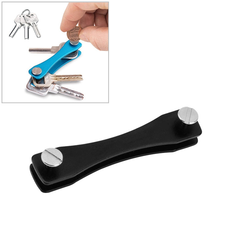 Portable Metal Key Storage Clip, (Grey), (Blue), (Red), (Black), (Orange), (Pink), (Green)