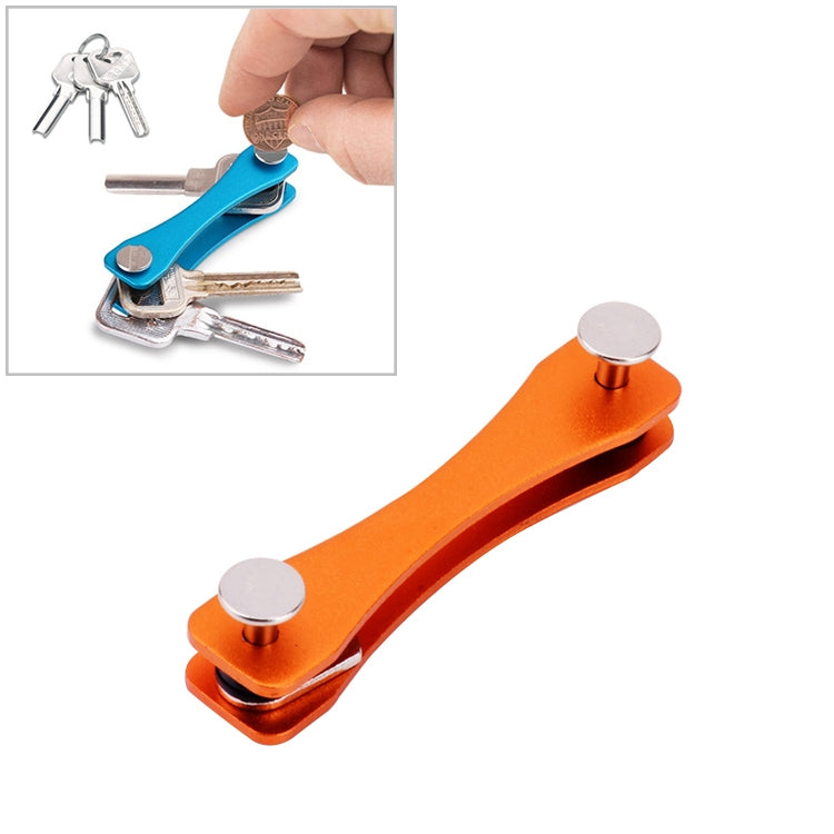 Portable Metal Key Storage Clip, (Grey), (Blue), (Red), (Black), (Orange), (Pink), (Green)
