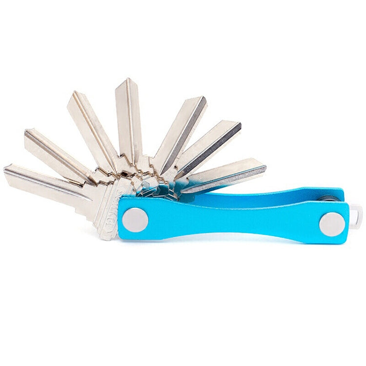 Portable Metal Key Storage Clip, (Grey), (Blue), (Red), (Black), (Orange), (Pink), (Green)