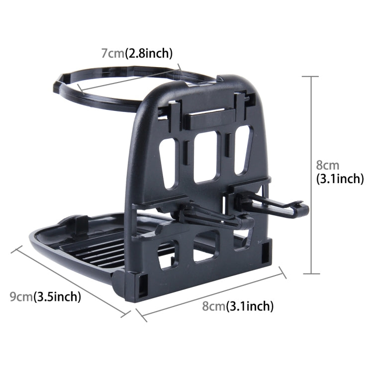 SHUNWEI SD-1010 Foldable Auto Car Air Vent Outlet Beverage Cup Drink Bottle Holder Stand Mount, SD-1010(Red), SD-1010(Silver), SD-1010(Black), SD-1010(Blue)