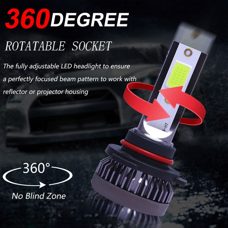 2 PCS H1 DC9-36V / 36W / 3000K / 6000LM IP68 Car / Motorcycle Mini COB LED Headlight Lamps / Fog Light, H1