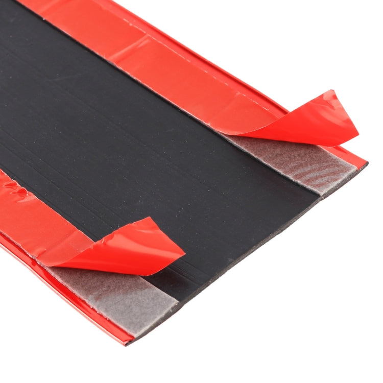 Universal Electroplate Carbon Fibre Car Door Threshold Decoration Strip Decorative Sticker, Size : 3CM x 2M, 3CM x 2M (Gold), 3CM x 2M (Red), 3CM x 2M (Silver)