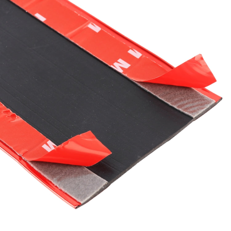 Universal Electroplate Carbon Fibre Car Door Threshold Decoration Strip Decorative Sticker, Size : 7CM x 2M, 7CM x 2M (Gold), 7CM x 2M (Red), 7CM x 2M (Silver)