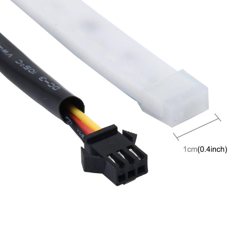 1.5m Car Auto Waterproof Universal Four Color Rear Flowing Light Tail Box Lights with Tail Light Controller, Ice Blue Light Driving Light, White Light Reversing Light, Red Light Brake Light, Yellow Light Turn Signal Light, LED Lamp Strip Tail Decoratio...