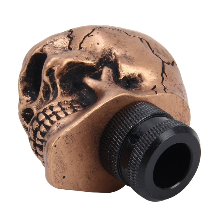 Universal Skull Head Shape Resin ABS Manual or Automatic Gear Shift Knob Fit for All Car, Gear Shift Knob 9